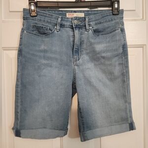 Signature by Levi Strauss Light Blue Denim Shorts